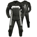 Biker Leather Suit Glamorous Racing Wear