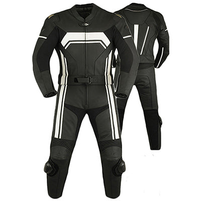 Biker Leather Suit Glamorous Racing Wear