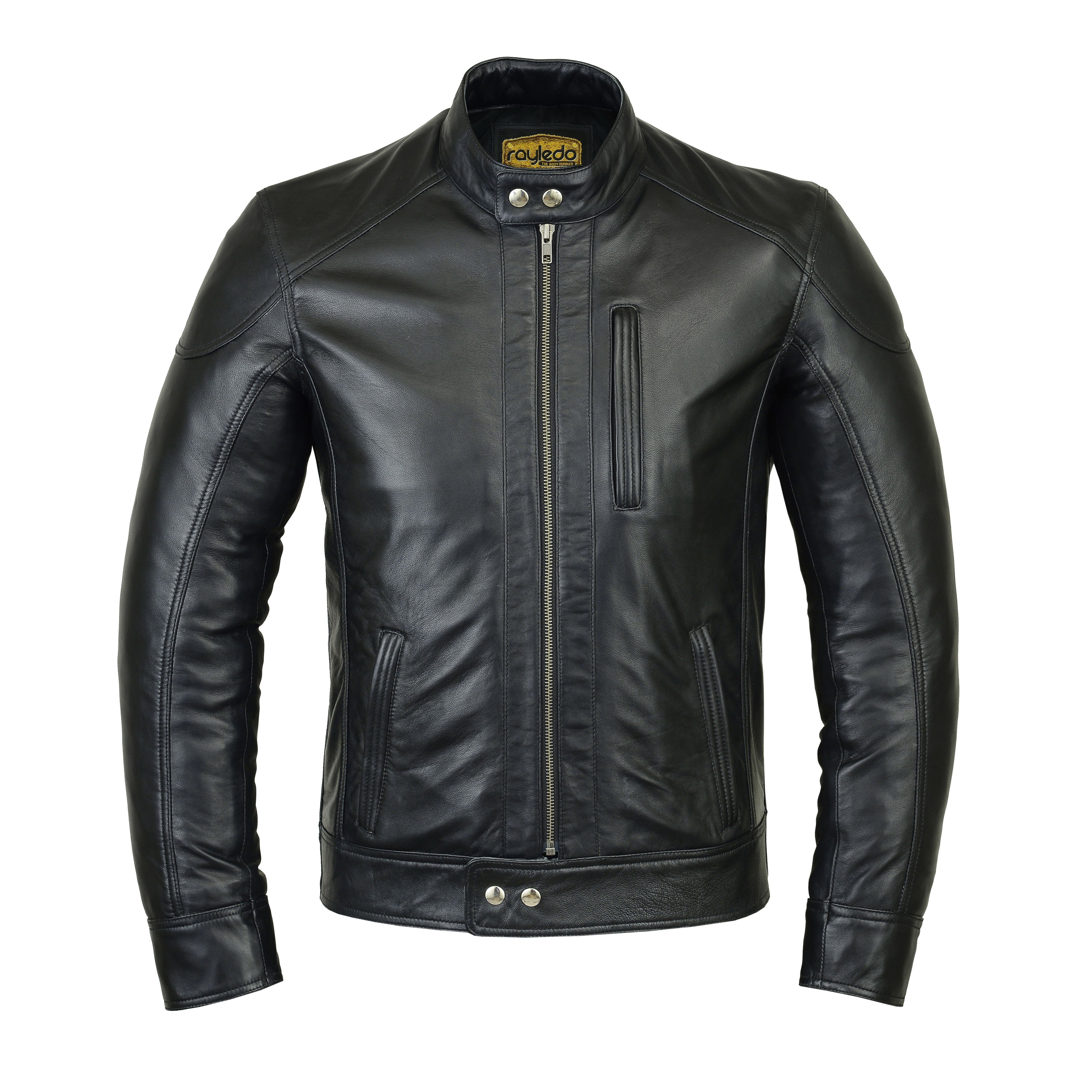 Designer Leather Jacket Impressive Biker Wear
