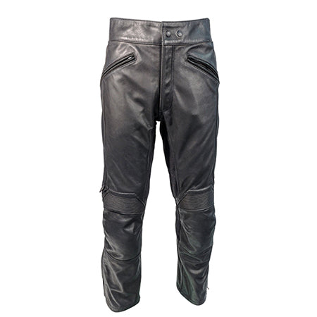 Kid Leather Pant Dominate Motorcycle Trousers