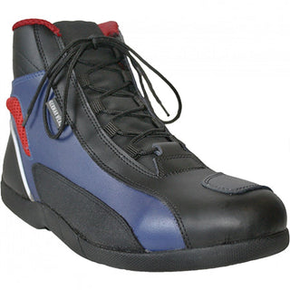 Leather Biker Boots Authentic Racing Wear