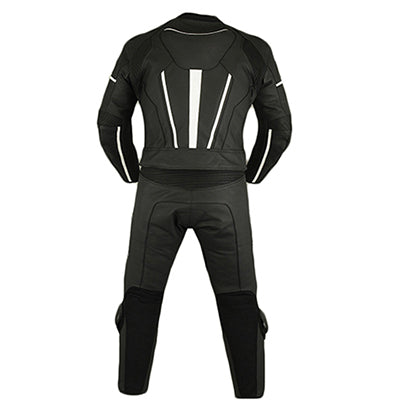 Biker Leather Suit Glamorous Racing Wear