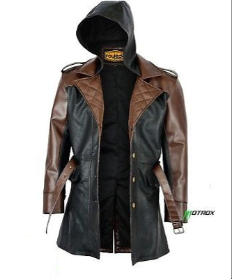 Men Leather Trench Coat Incredible PUBG STYLE