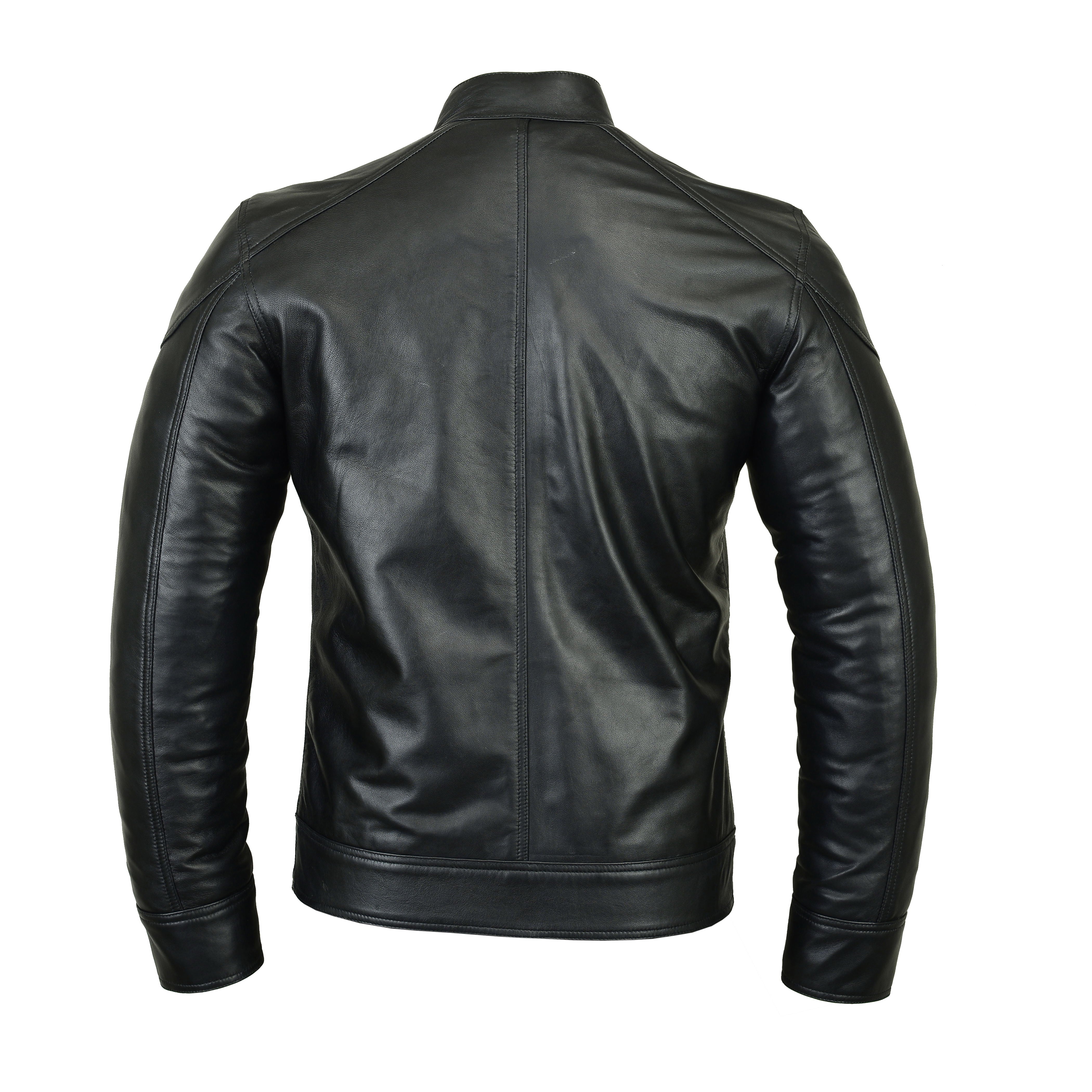 Designer Leather Jacket Impressive Biker Wear