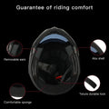Kids Matt Black Helmet Dirt Bike ATV Off-Road Street Riding Helmet
