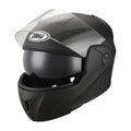 Kids Matt Black Helmet Dirt Bike ATV Off-Road Street Riding Helmet