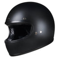 Full Face Retro Motorcycle Helmet - Cafe Racer - Matte