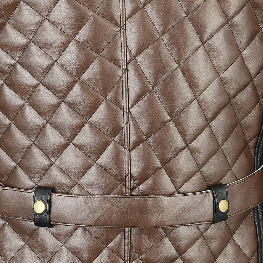 Men Leather Trench Coat Incredible PUBG STYLE