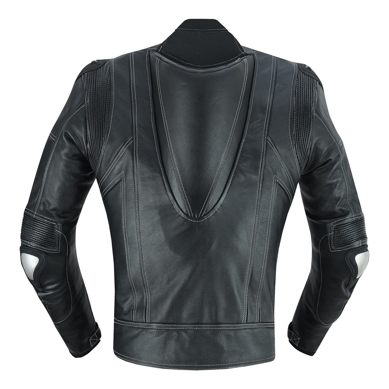 Men Leather Biker Suit 2 Piece Dark Knight Theme