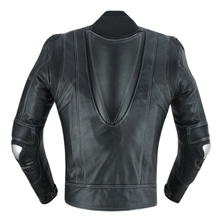 Men Leather Biker Suit 2 Piece Dark Knight Theme