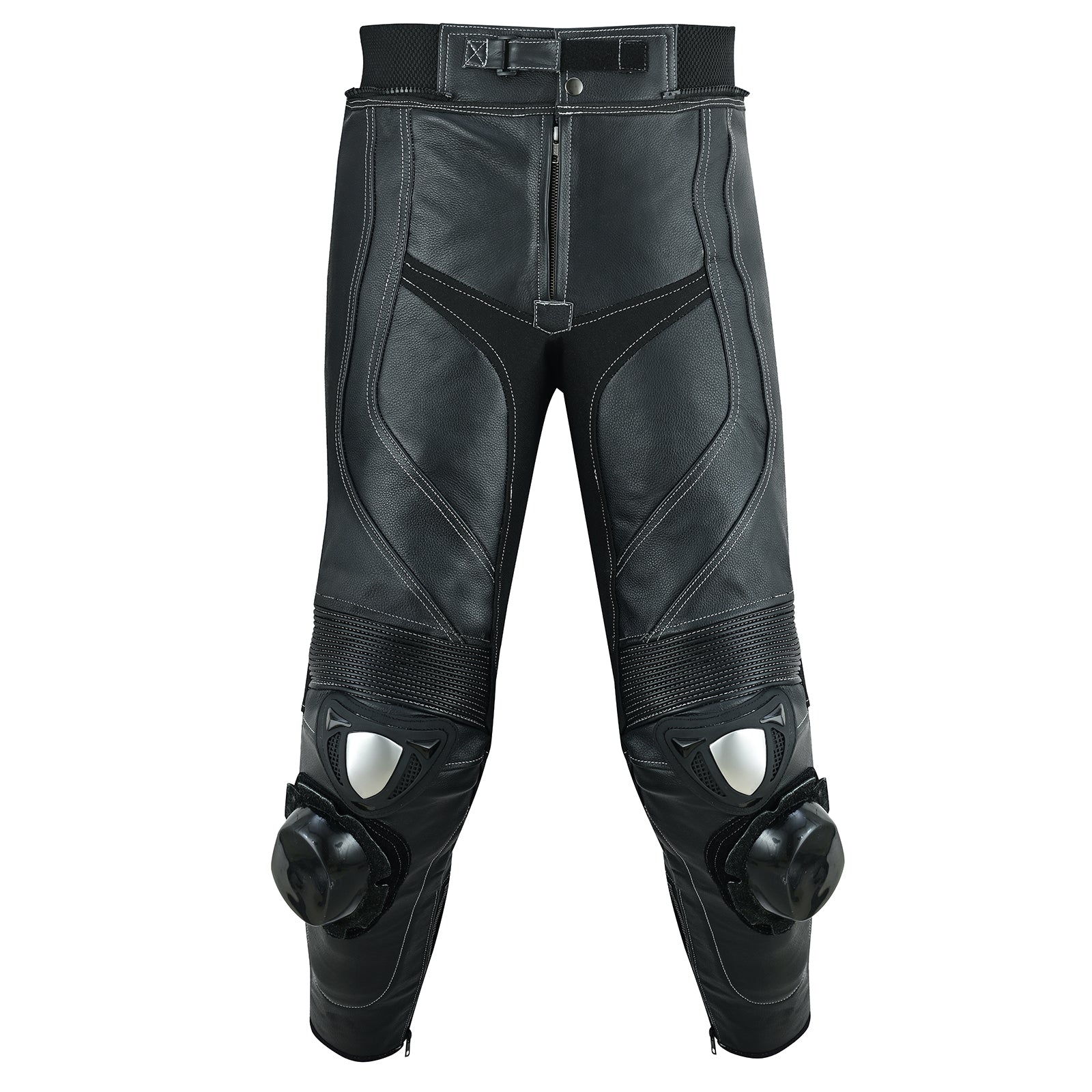 Motorcycle Leather Trouser Batman Theme Biker Trousers