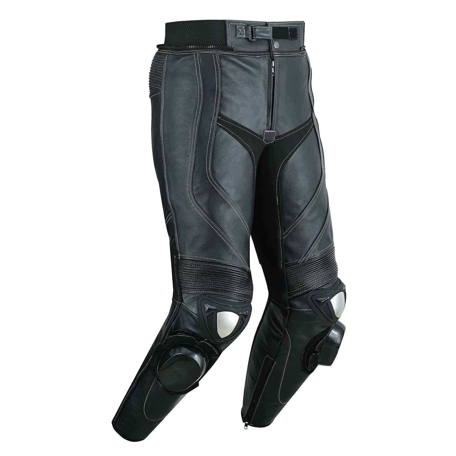 Motorcycle Leather Trouser Batman Theme Biker Trousers