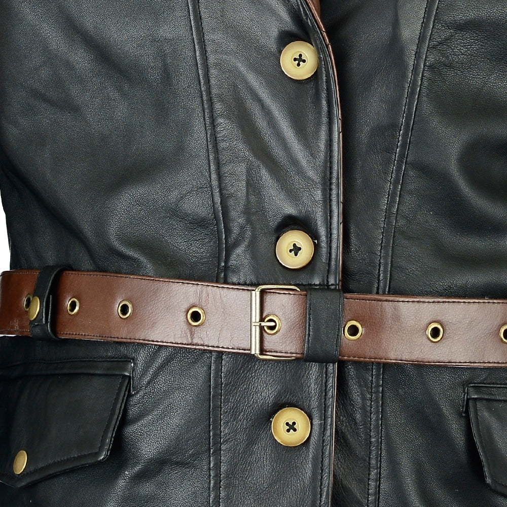 Men Leather Trench Coat Incredible PUBG STYLE