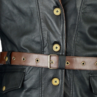 Men Leather Trench Coat Incredible PUBG STYLE