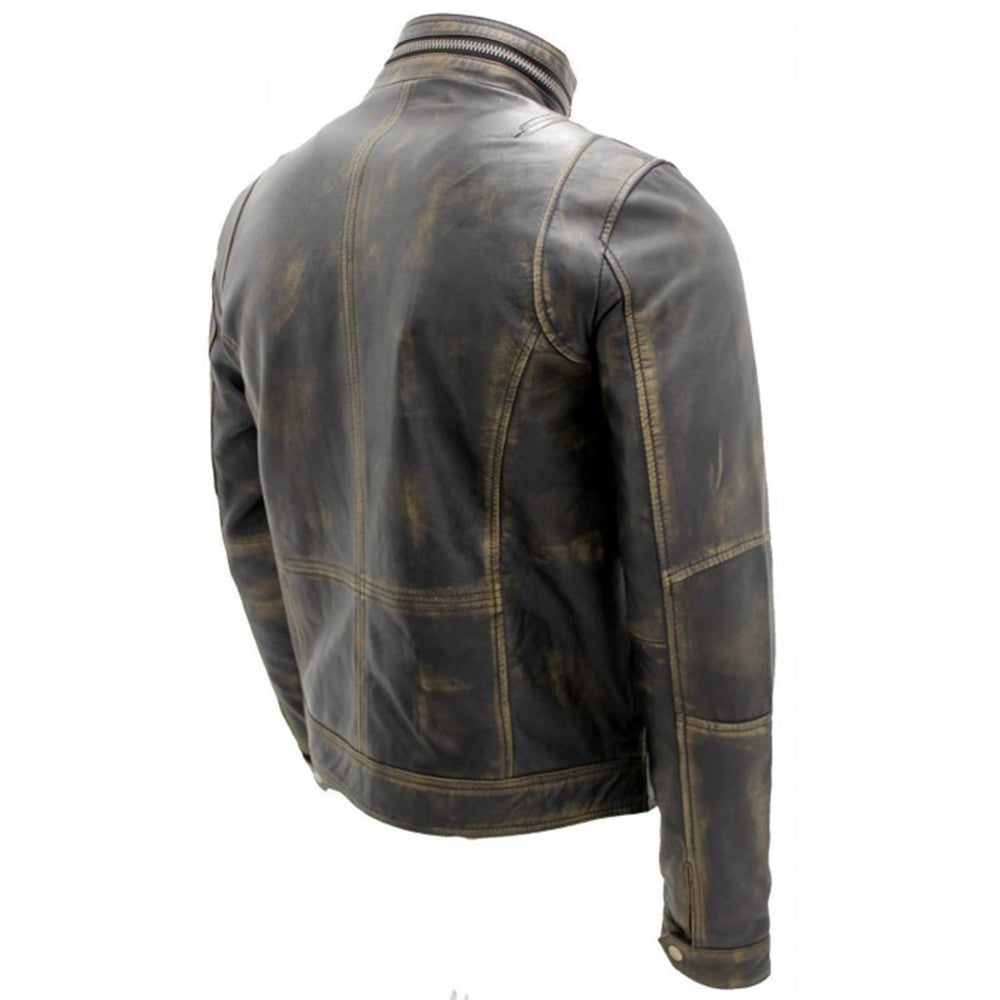 Leather Jacket Fashion Competitive Vintage Style