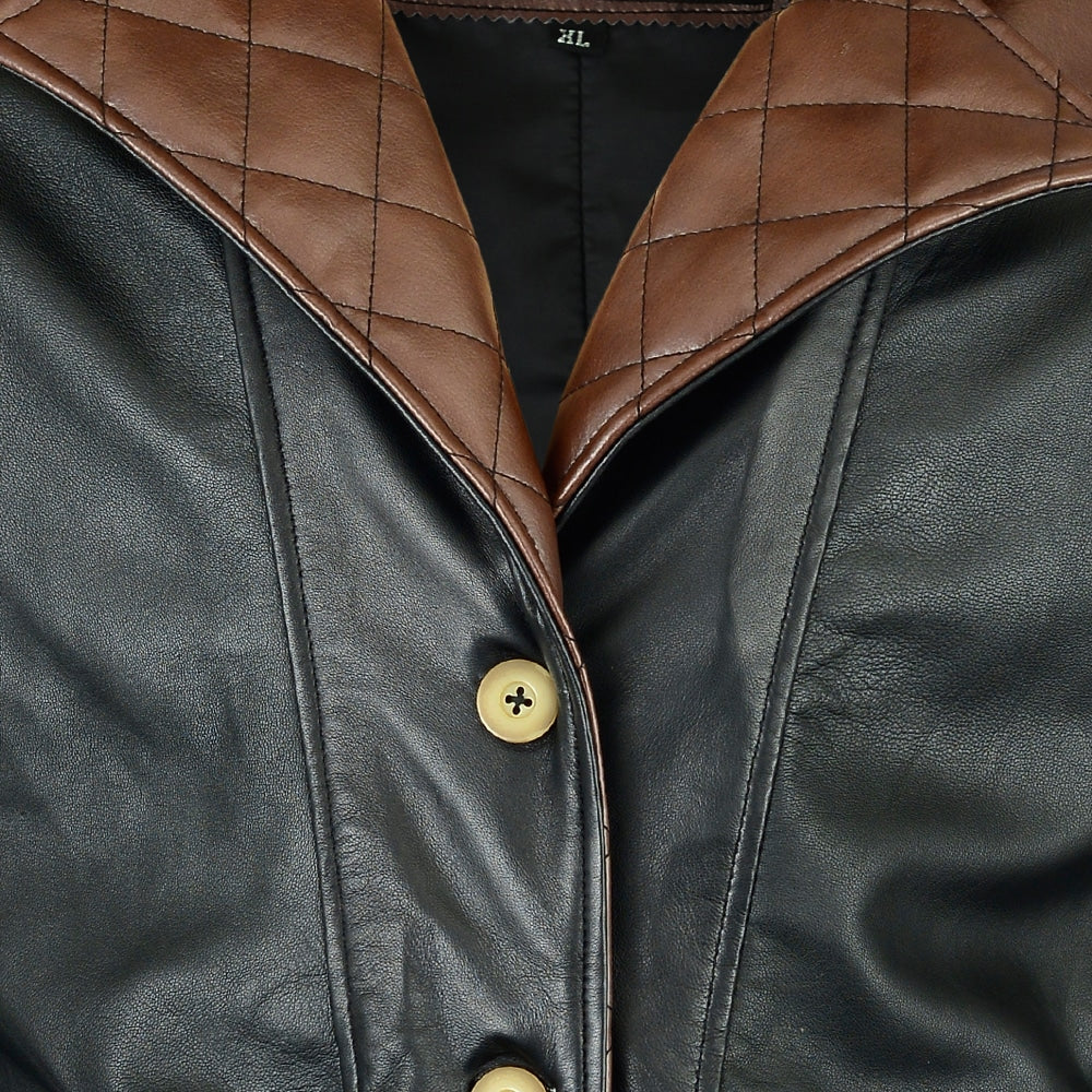 Men Leather Trench Coat Incredible PUBG STYLE