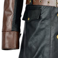 Men Leather Trench Coat Incredible PUBG STYLE