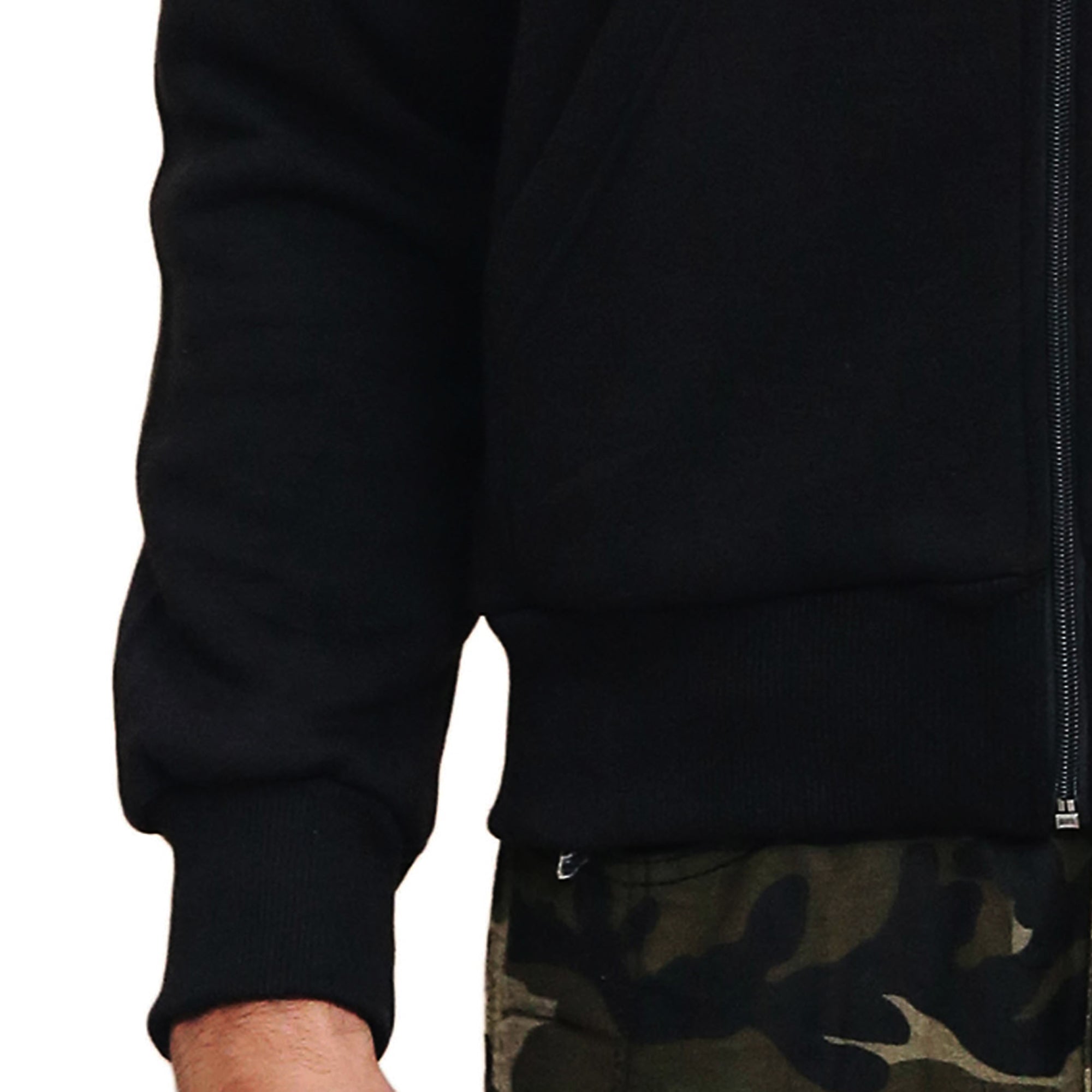 Men Motorcycle Kevlar Hoodie Armour Incredible Black