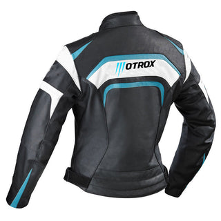 Biker Leather Jacket Alarming Ladies Racing Wear