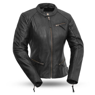 Biker Jacket Women Gorgeous Leather Racing Wear