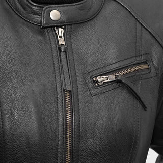 Biker Jacket Women Gorgeous Leather Racing Wear