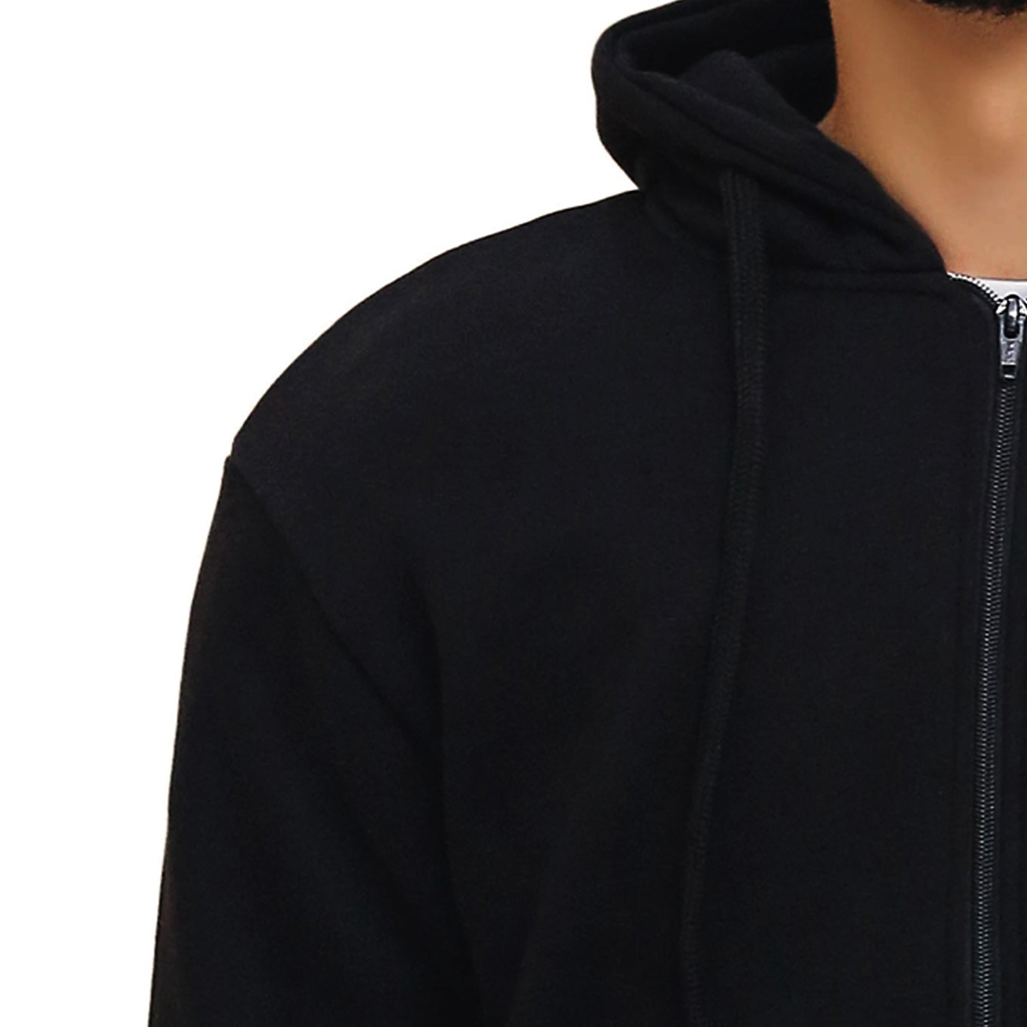 Men Motorcycle Kevlar Hoodie Armour Incredible Black