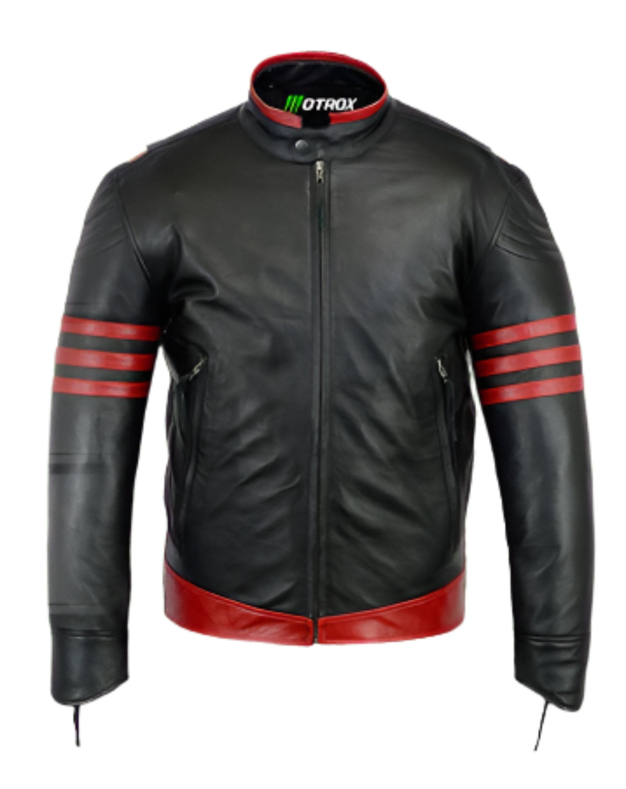 Leather Jacket kids Crushing Vintage Biker Wear