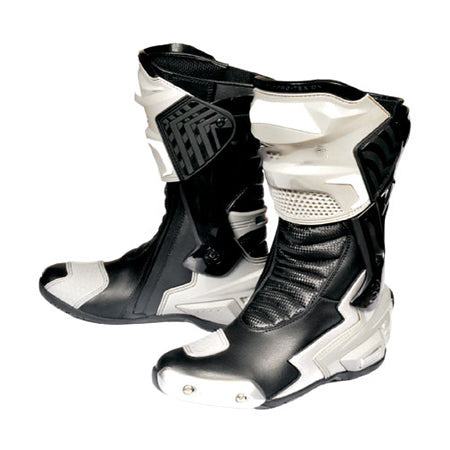 Leather Racing Boots Ultimate Stable Biker