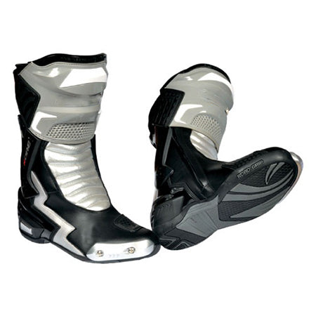 Leather Racing Boots Ultimate Stable Biker