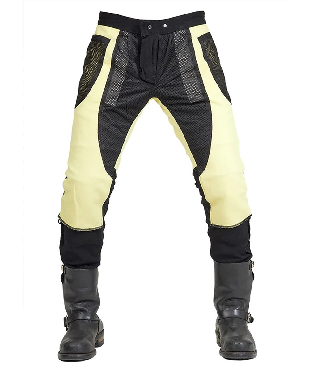 Men Kevlar Motorcycle Jeans Armour MK-4 - Jet Black