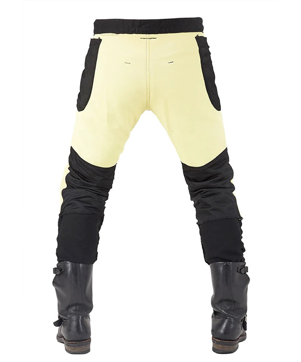 Men Kevlar Motorcycle Jeans Armour MK-4 - Jet Black