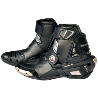 Biker Leather Boots amazing Jet Dark Adventure Gear