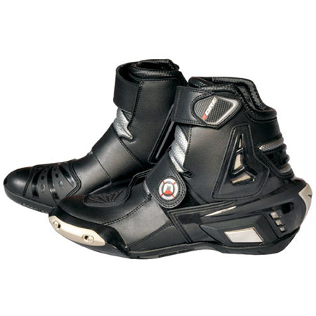 Biker Leather Boots amazing Jet Dark Adventure Gear