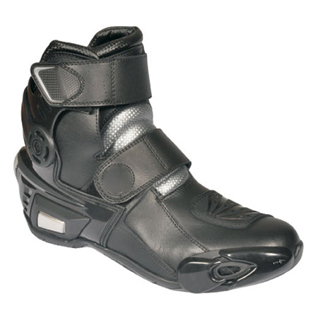 Biker Leather Boots amazing Jet Dark Adventure Gear