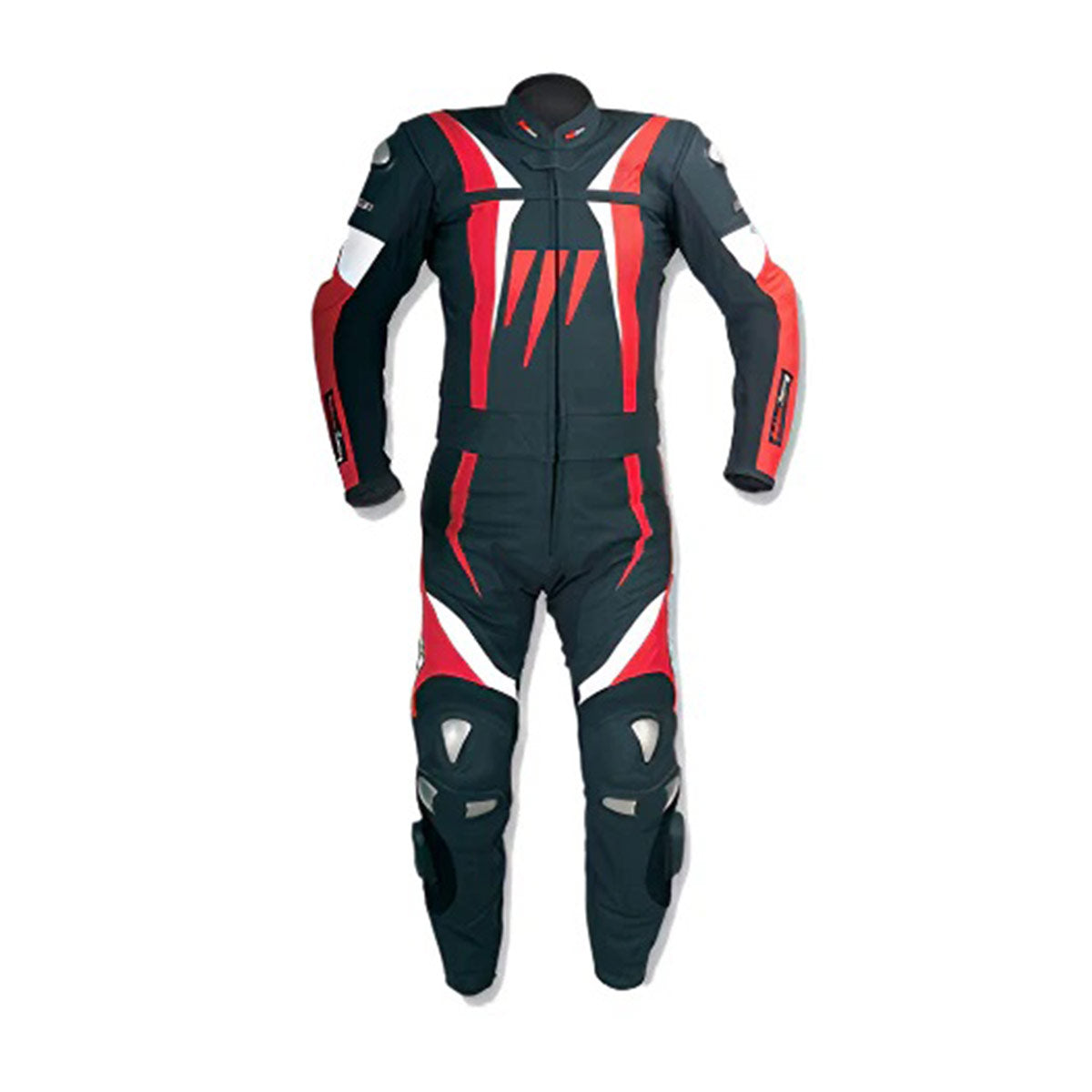 Men Motorcycle Leather Brilliant Suit Race Wear