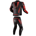 Men Leather Racing Suit Impressive 2 Piece Biker Wear