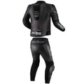 Men Leather Racing Suit Impressive 2 Piece Biker Wear
