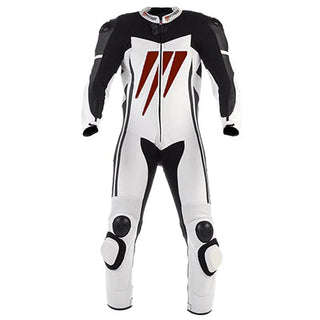 Men One Piece Motorcycle Leather Impressive Racing Suit