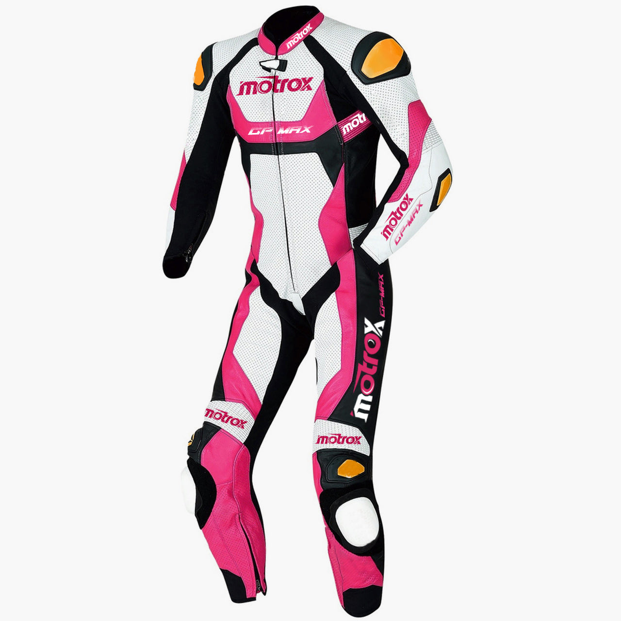 Women Leather Motorcycle Suit Superior GP Max Series