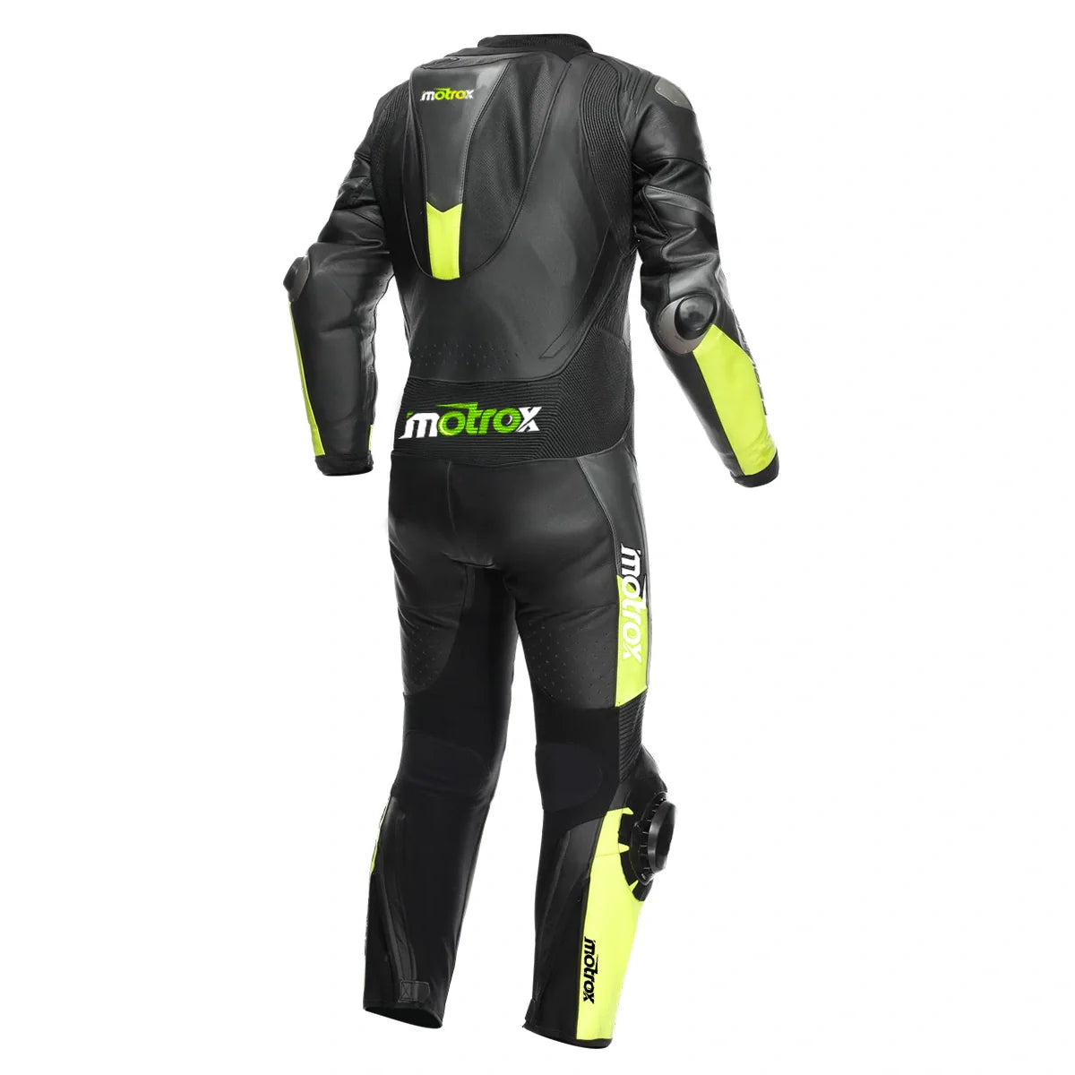 Men Leather Motorcycle Suit 1 Piece Leather Race Suit Misano