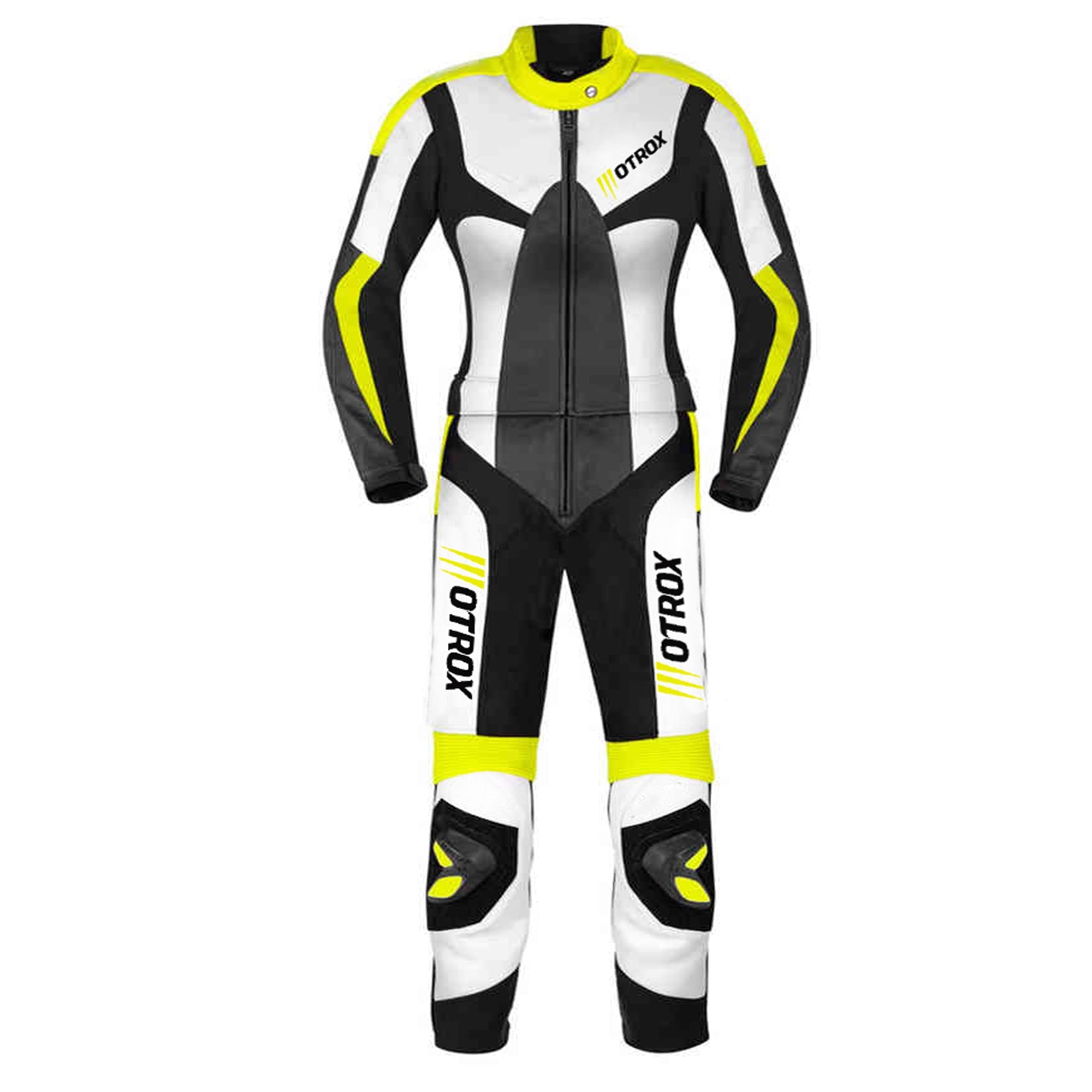 Ladies Leather Biker Suit Gorgeous Racing Wear
