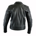 Iconic Marlon Brando Style Studded Leather Jacket