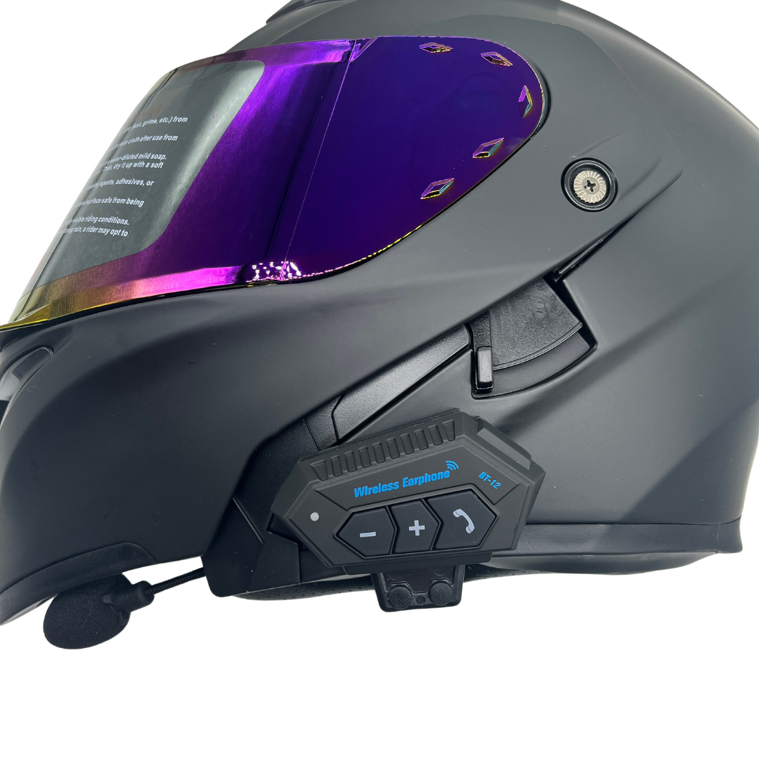 K1 Colored Modular Helmet - Bluetooth Headset