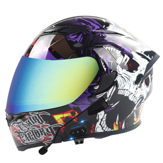 K1 Colored Modular Helmet - Bluetooth Headset