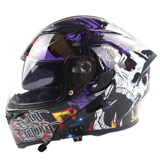 K1 Colored Modular Helmet - Bluetooth Headset