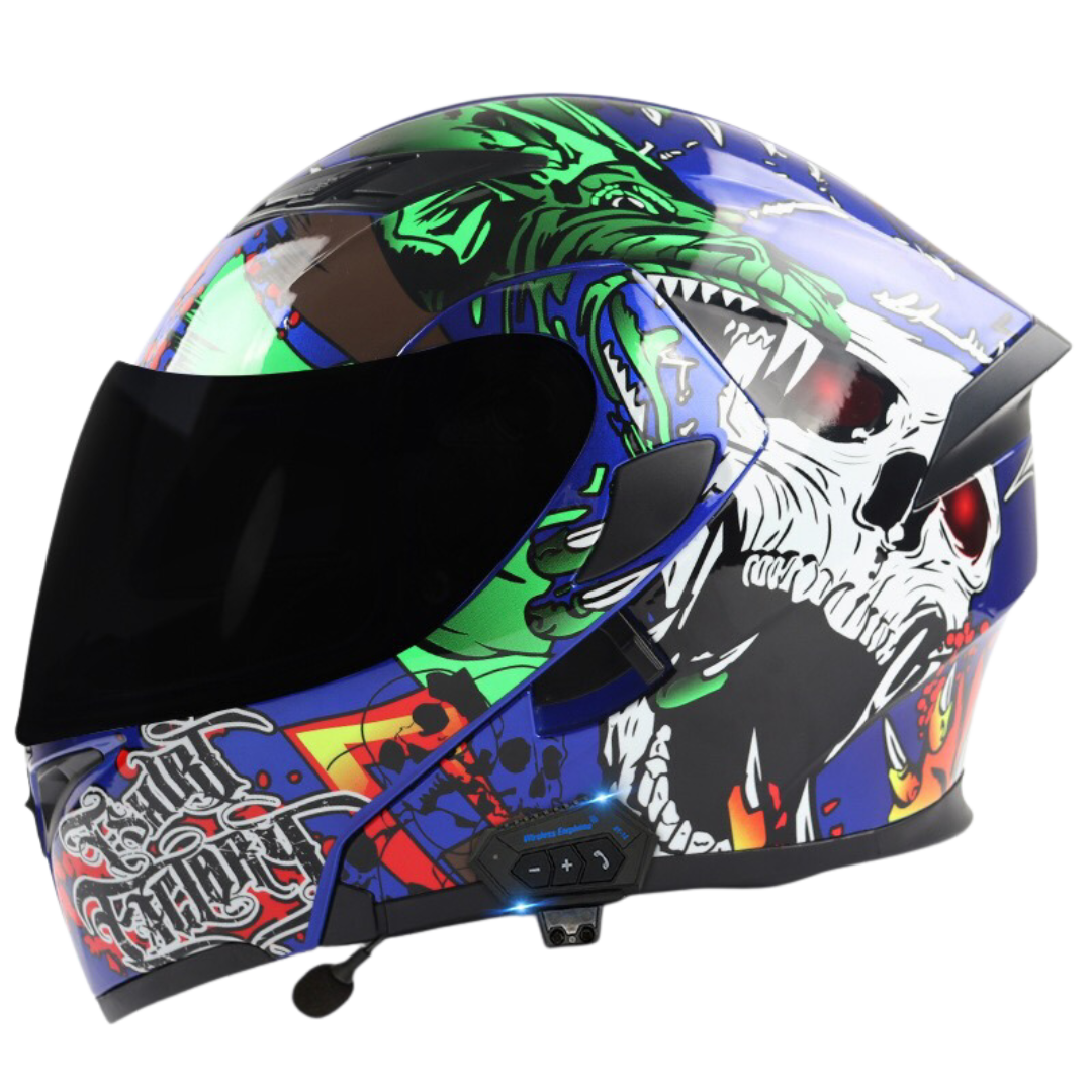 K1 Colored Modular Helmet - Bluetooth Headset