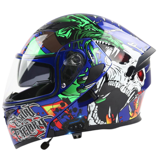 K1 Colored Modular Helmet - Bluetooth Headset