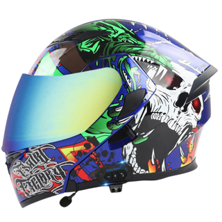 K1 Colored Modular Helmet - Bluetooth Headset