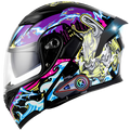 R6s Modular Helmet with Intercom Bluetooth Headset