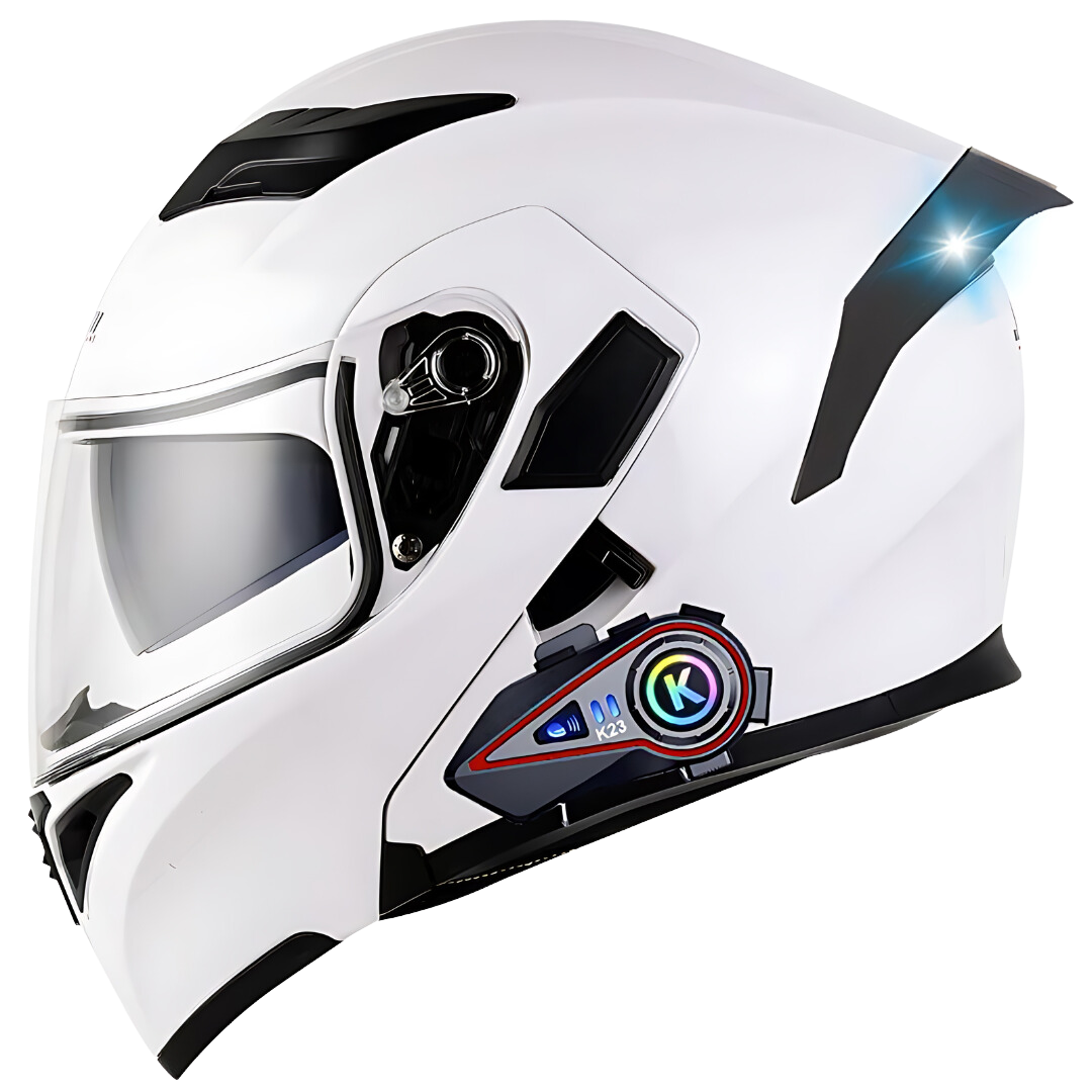 R6s Modular Helmet with Intercom Bluetooth Headset